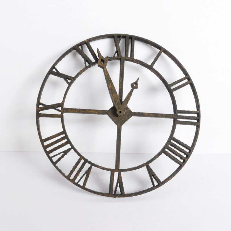 Smeedijzeren Wandklok